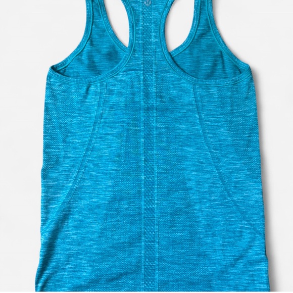 Blue Racerback Tank Top - Picture 2 of 6